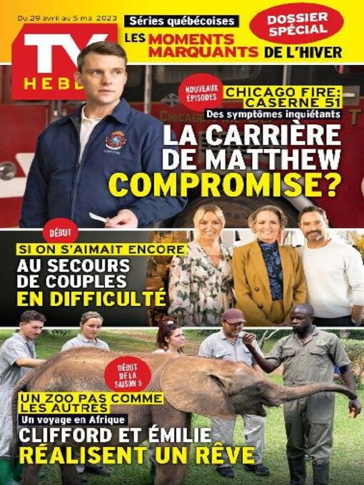 Title details for TV Hebdo by TVA Publications Inc. - Wait list